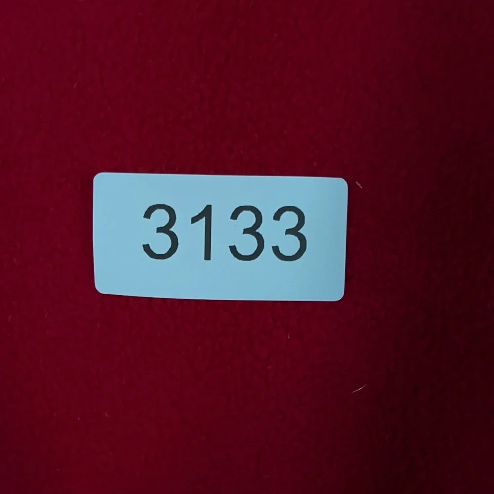 The North Face Jacket‎ Men's M Red Black Fleece Full Zip Outdoor Logo